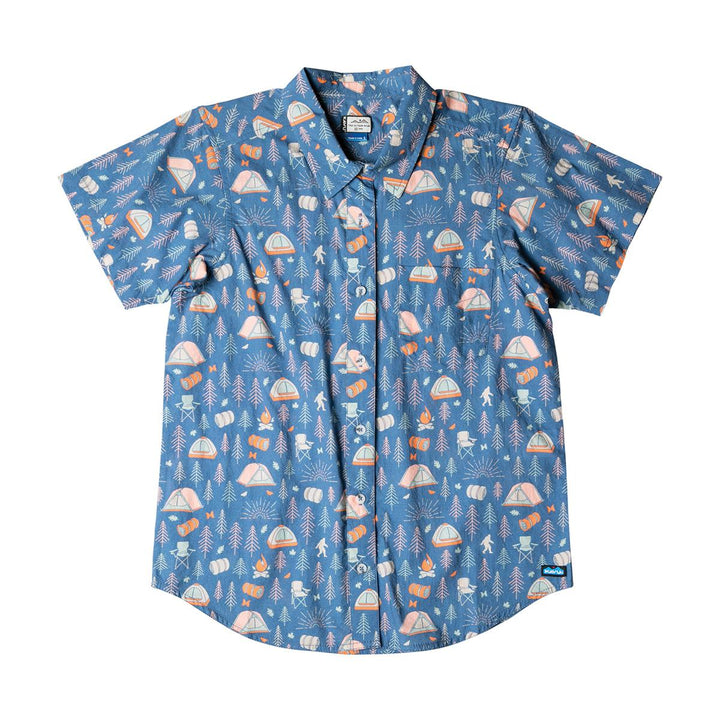 Kavu Girl Party Shirt Womens in Camp Gear