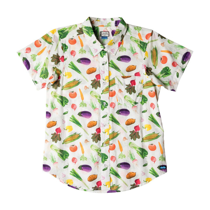 Kavu Girl Party Shirt Womens in Veggie Lover