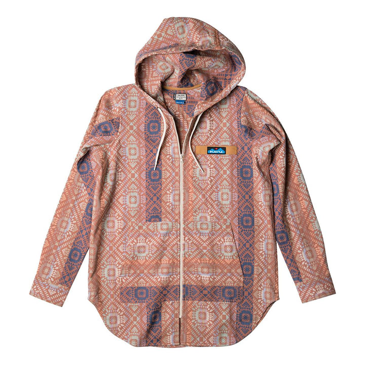 Kavu Saratoga Hoodie Womens in Rustic Sky