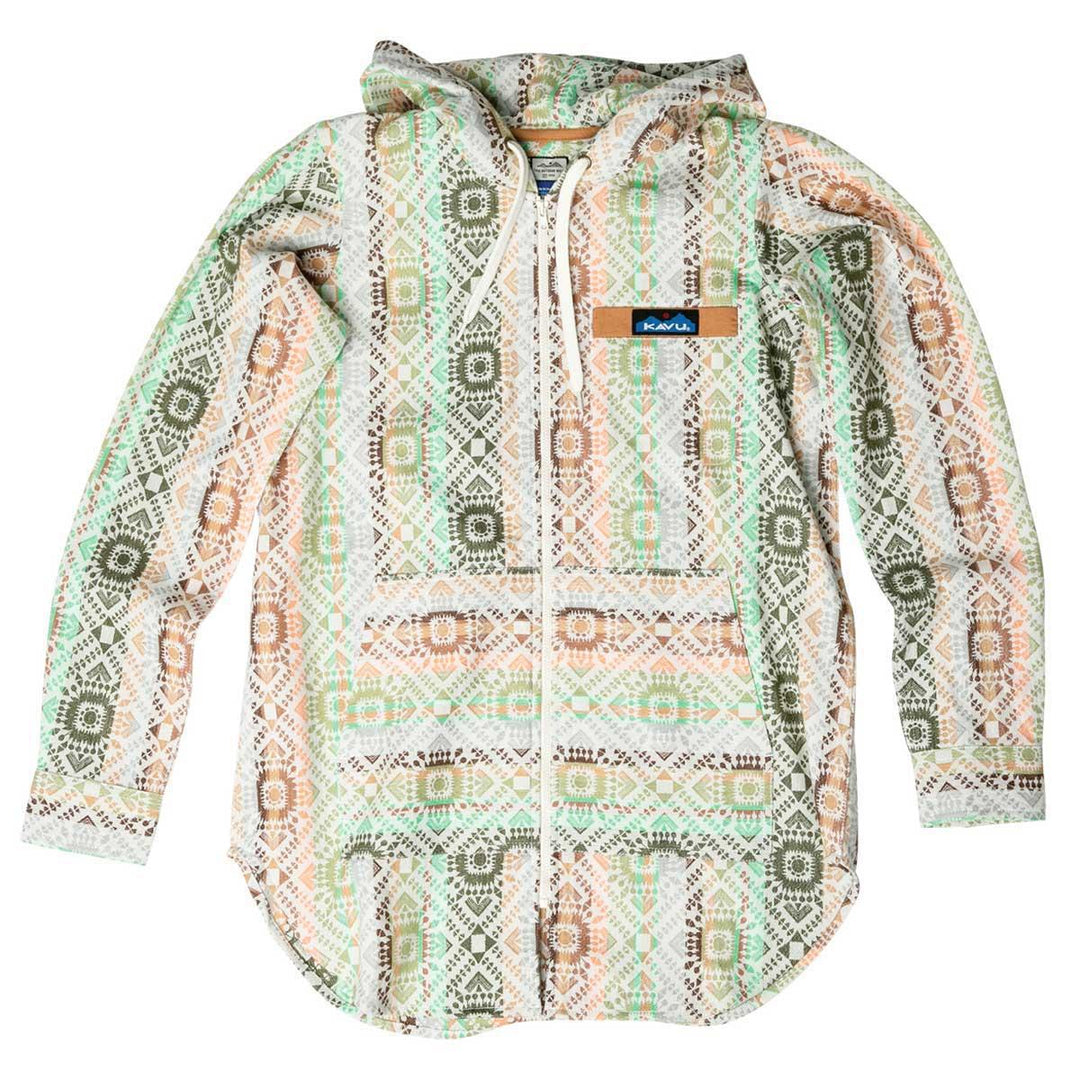 Kavu Saratoga Hoodie Womens in Woodland Chic