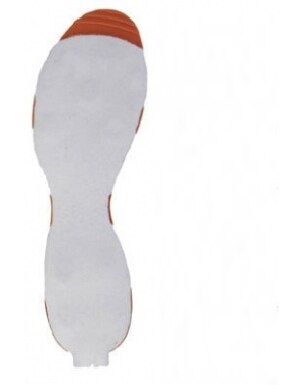 Korkers OmniTrax 3.0 Felt Sole in White and Orange