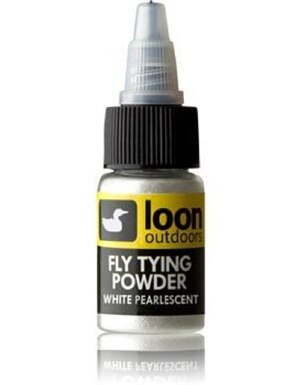 Loon Fly Tying Powder Pearlescent in Pearl White