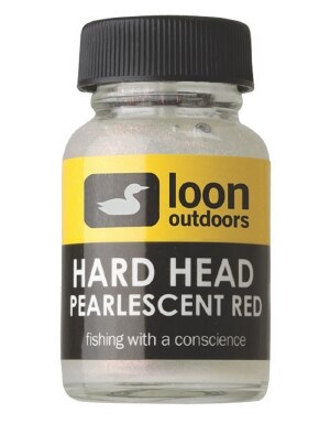 Loon Hard Head Cement in Red Pearlescent