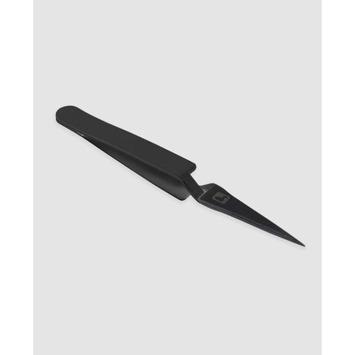Loon Mini Straight DLoop Tweezer in Black