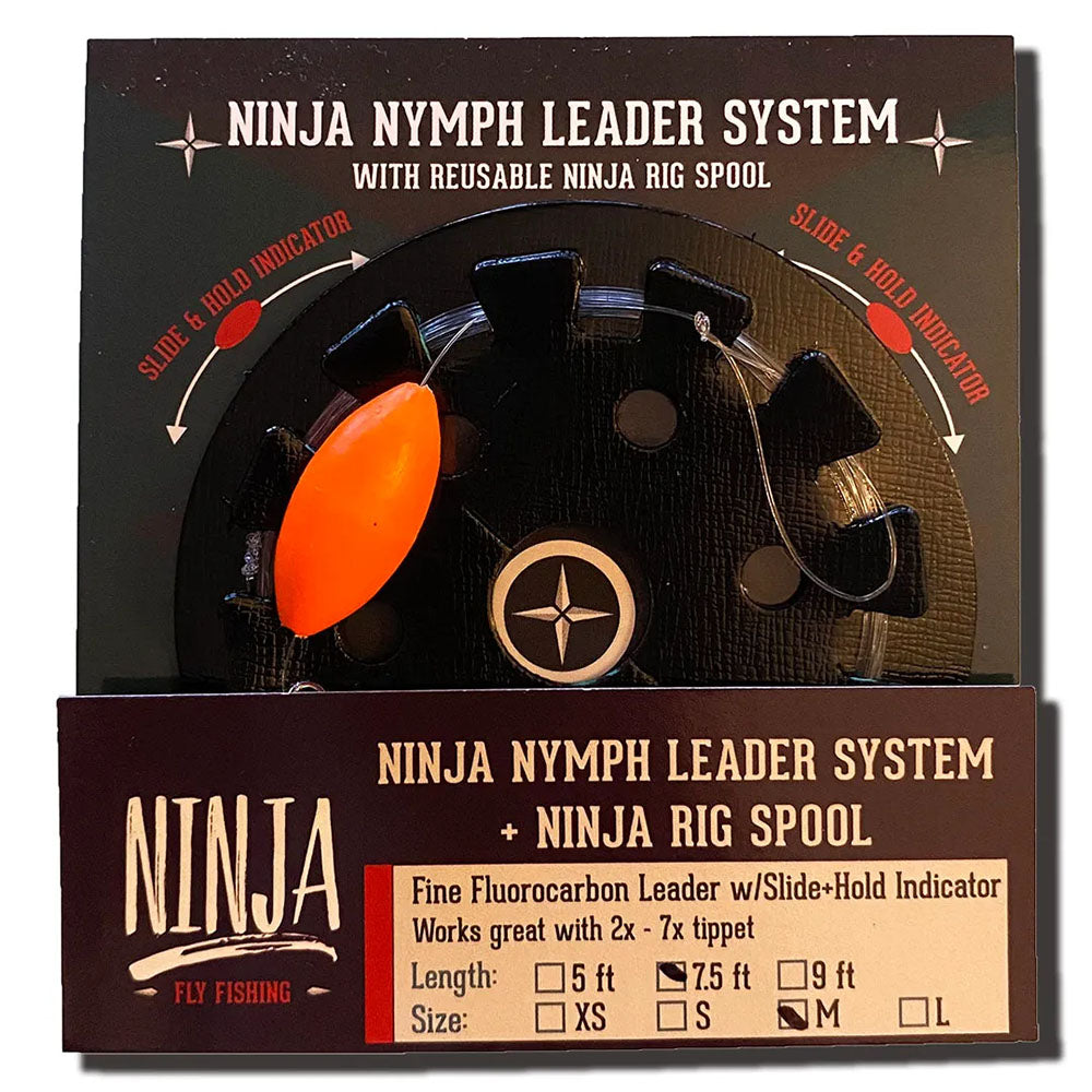 Ninja Fly Fishing Nymph Leader System - Small