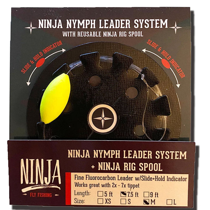 Ninja Fly Fishing Nymph Leader System - Small