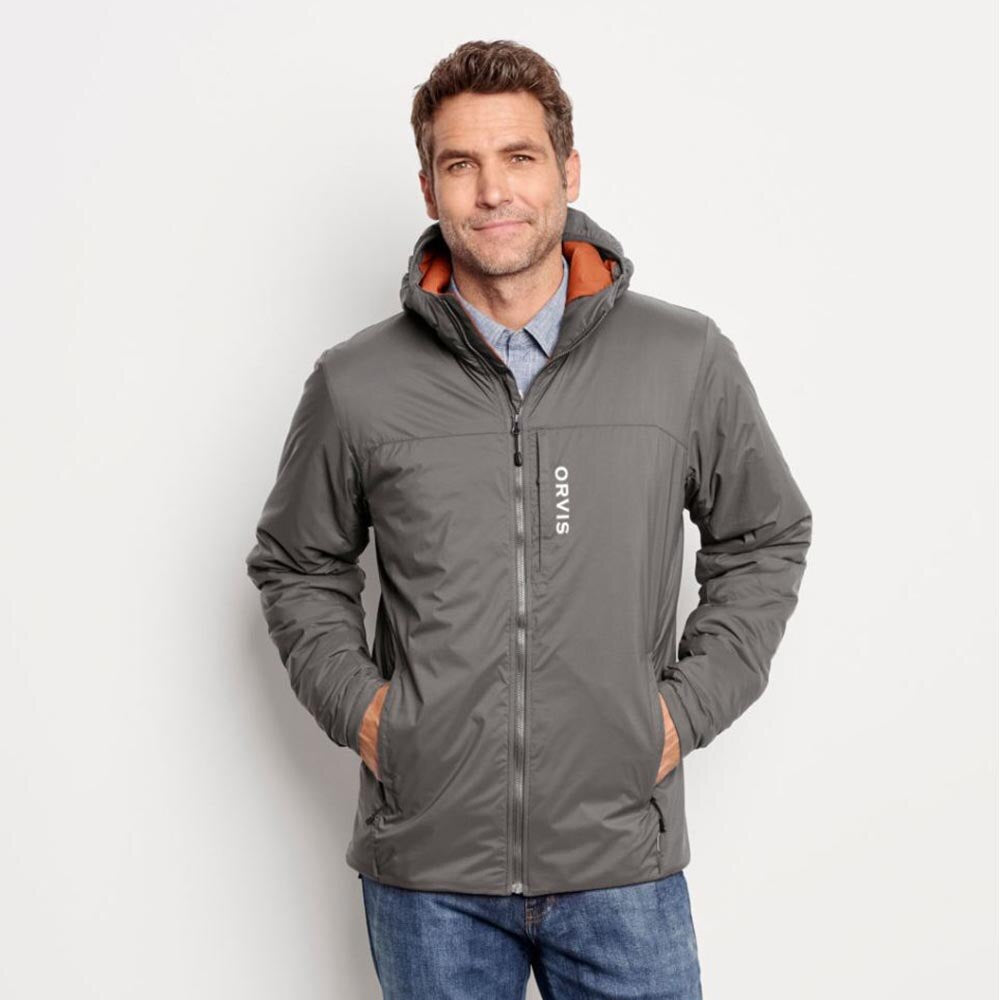 Orvis Pro Insulated Hoodie Men's in Granite
