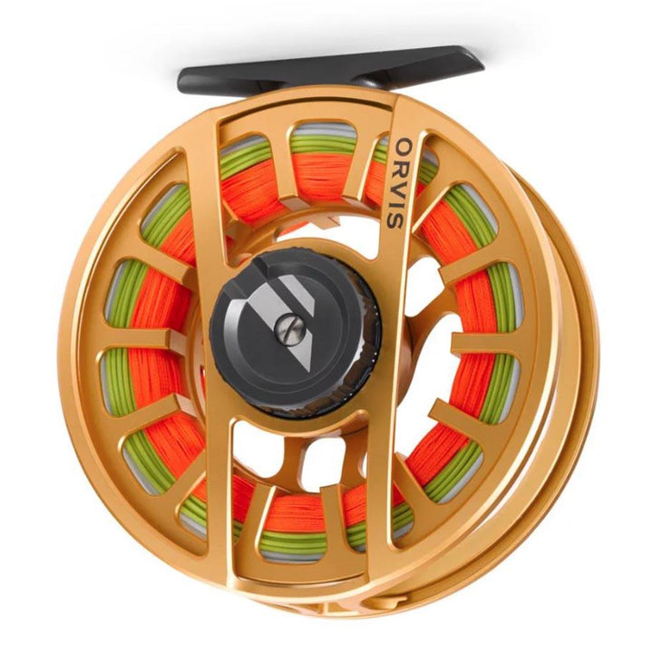 Orvis Hydros Reel in Matte Gold