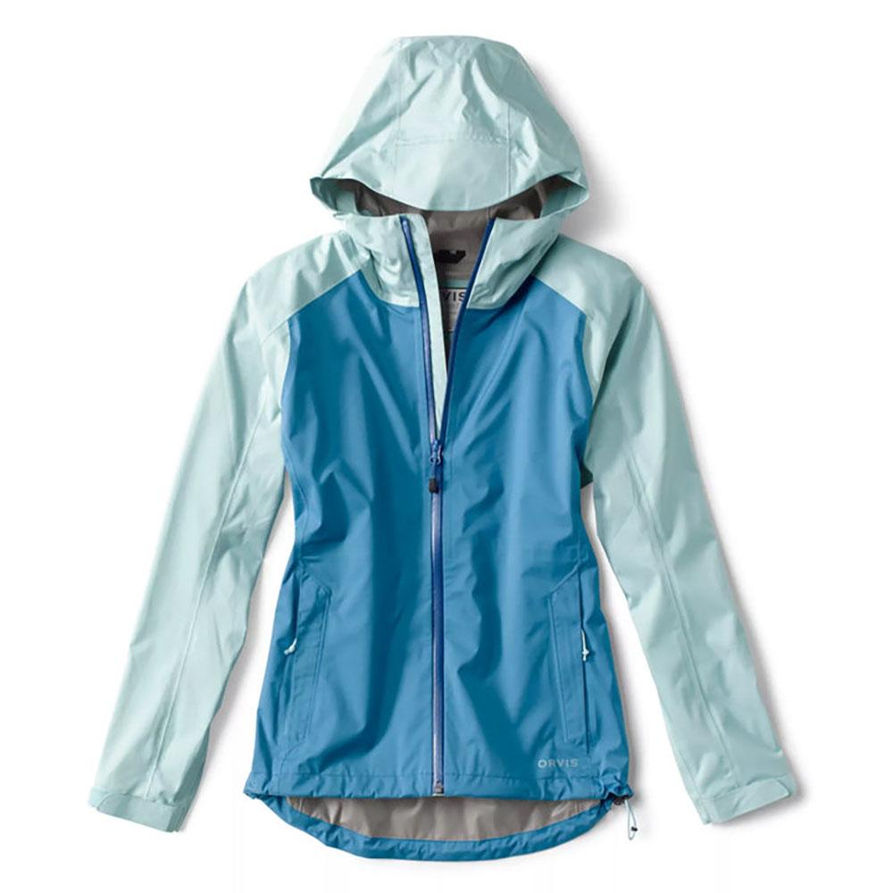 Orvis Ultralight Wading Jacket Women's in Lake Blue and Fresh Air