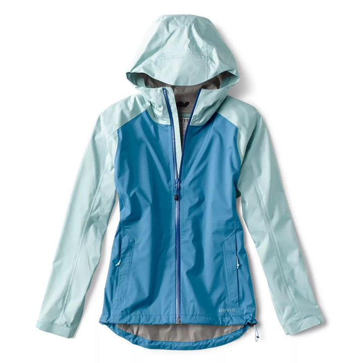 Orvis Ultralight Wading Jacket Women's in Lake Blue and Fresh Air