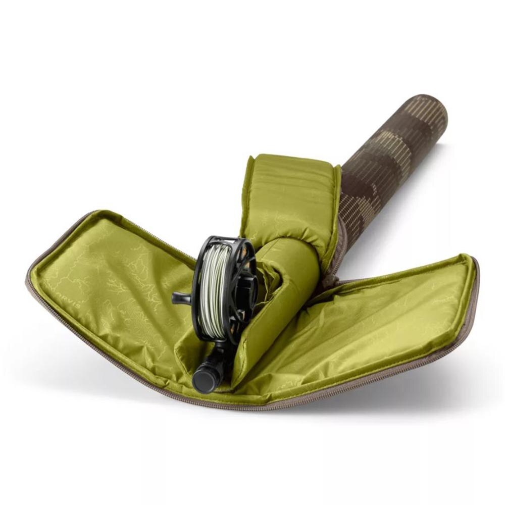 Orvis Single Rod and Reel Case in Camo