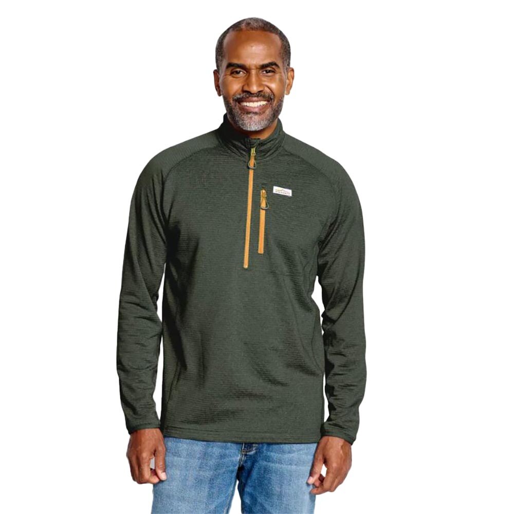 Orvis Horseshoe Hills 1/4 Zip Fleece Men's in Dark Pine