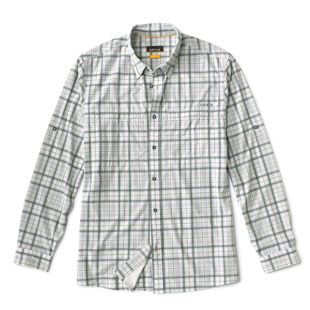 Orvis Stonefly Stretch Long Sleeve Shirt Men's in Fern