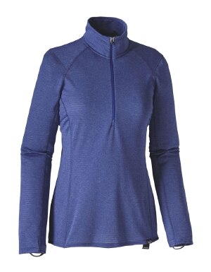 Patagonia Capilene Thermal Weight Zip Neck Women's in Lupine and Moon