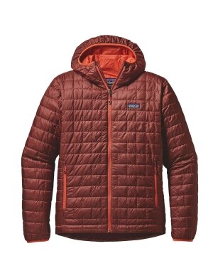 Patagonia Nano Puff Hoody Jacket Men's in Cinder Red
