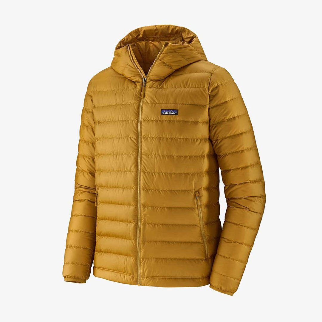 Patagonia Down Sweater Hoody Men's in Cabin Gold