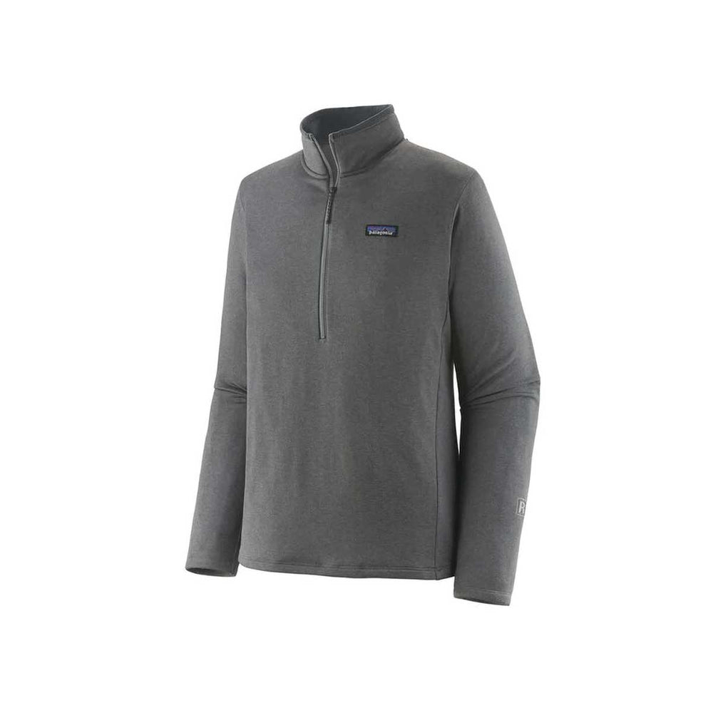 Patagonia R1 Daily Zip Neck Top Men's in Noble Grey