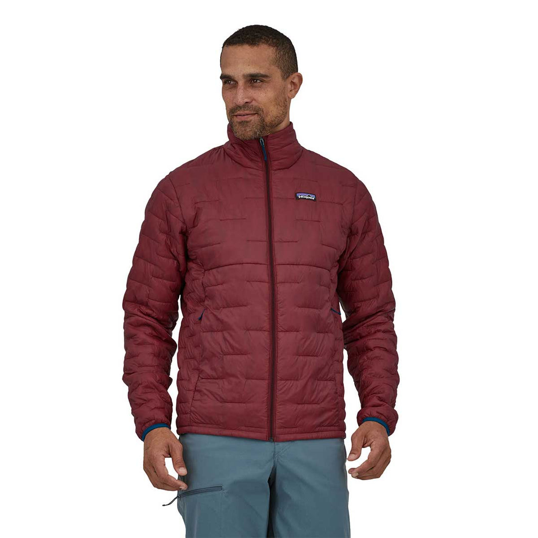 Patagonia Micro Puff Jacket Men's in Sequoia Red