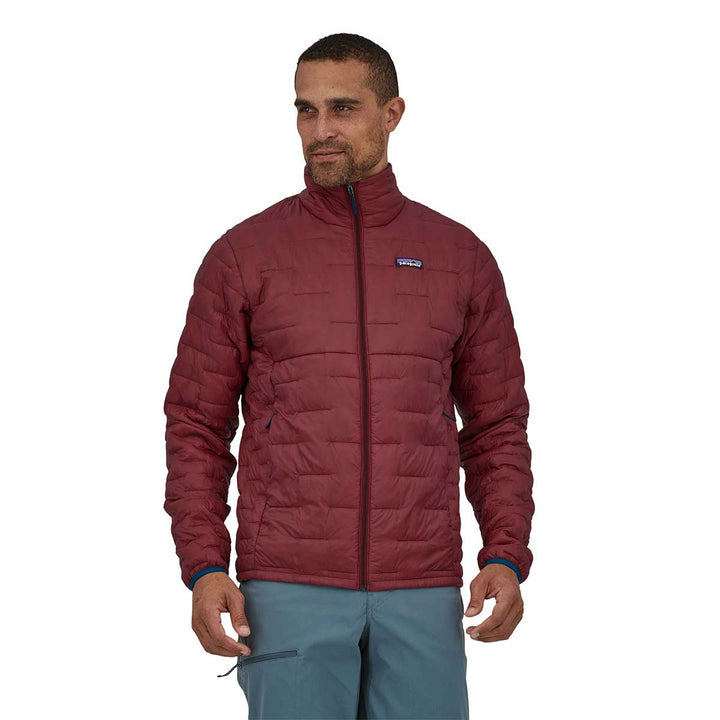Patagonia Micro Puff Jacket Men's in Sequoia Red