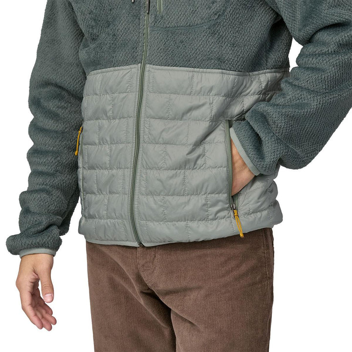 Patagonia ReTool Hybrid Hoody Men's in Nouveau Green