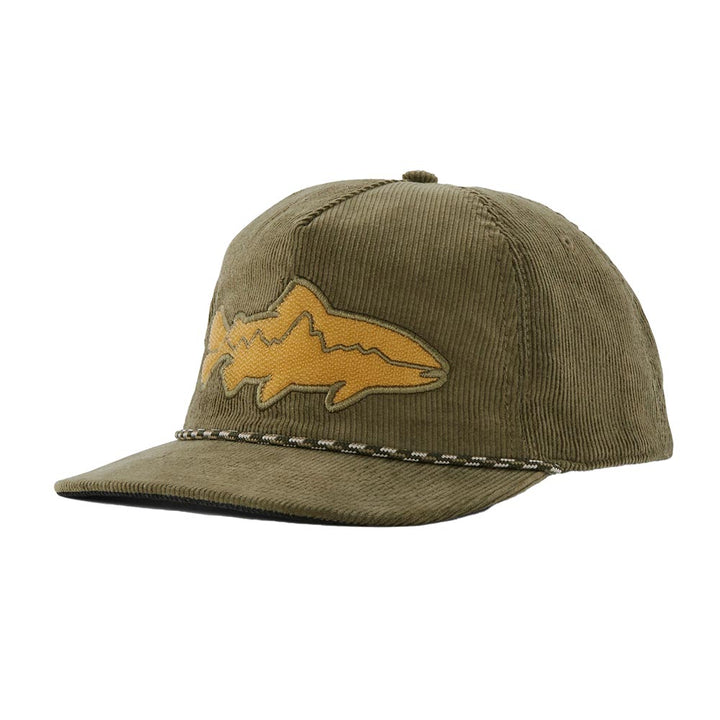 Patagonia Fly Catcher Hat in Fitz Roy Trout Tent Green