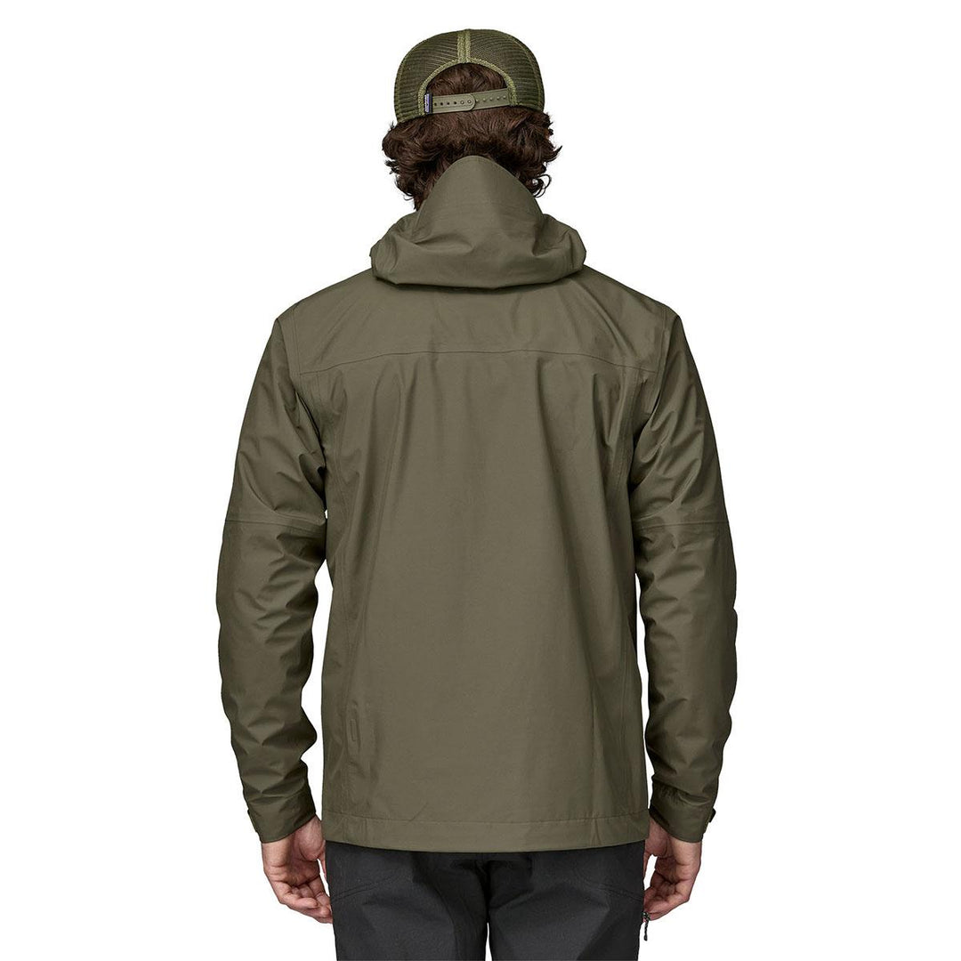 Patagonia Boulder Fork Rain Jacket Men's in Basin Green