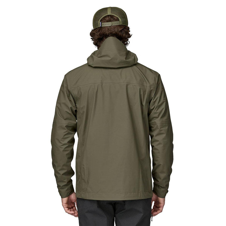 Patagonia Boulder Fork Rain Jacket Men's in Basin Green