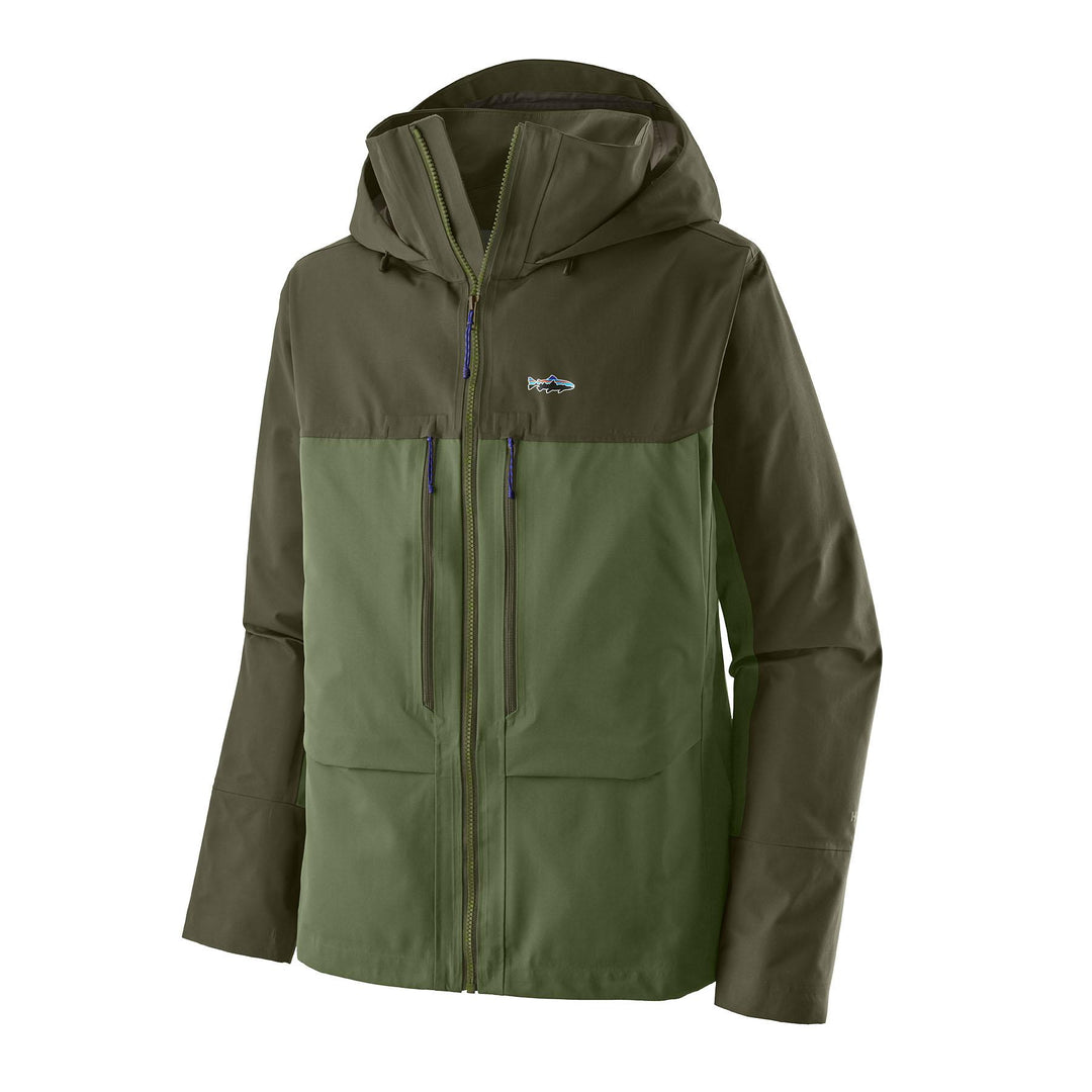 Patagonia Swiftcurrent Wading Jacket Men's in Terrain Green