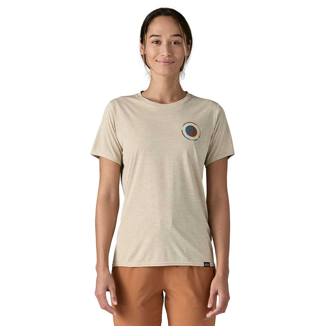 Patagonia Cap Cool Daily Graphic Shirt Women's in Unity Fitz Pumice XDye