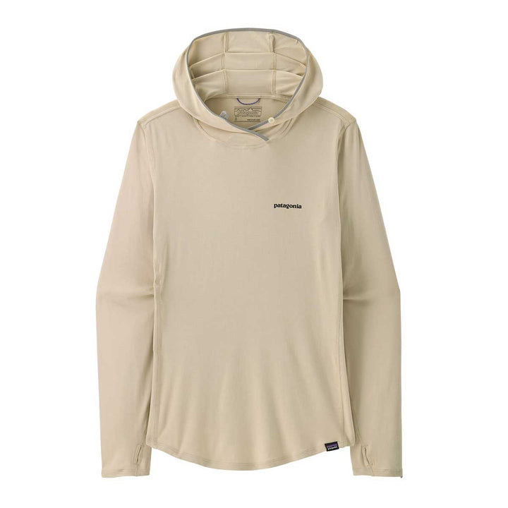 Patagonia Tropic Comfort Natural Graphic Hoody Women's in Fitz Roy Trout Pumice