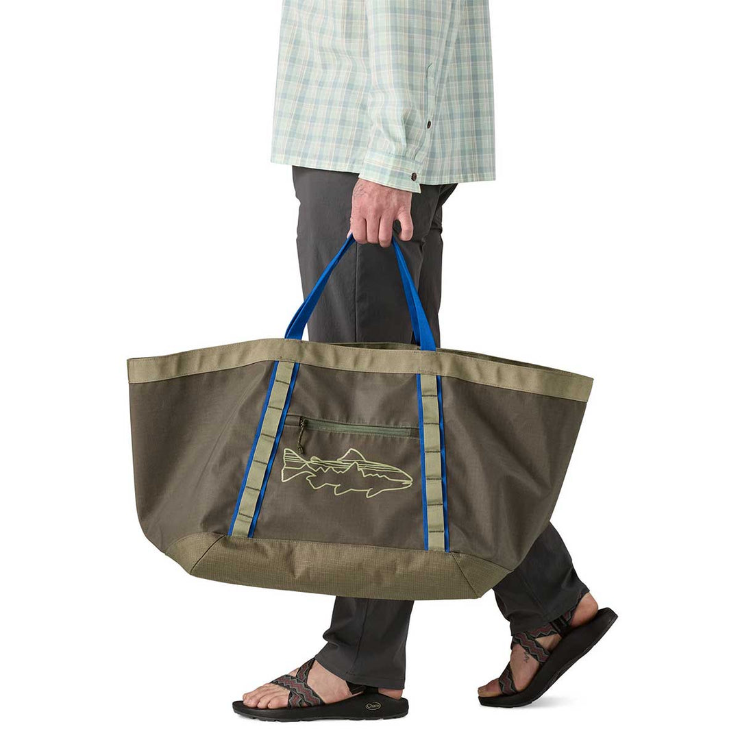 Patagonia Black Hole Gear Tote in Basin Green
