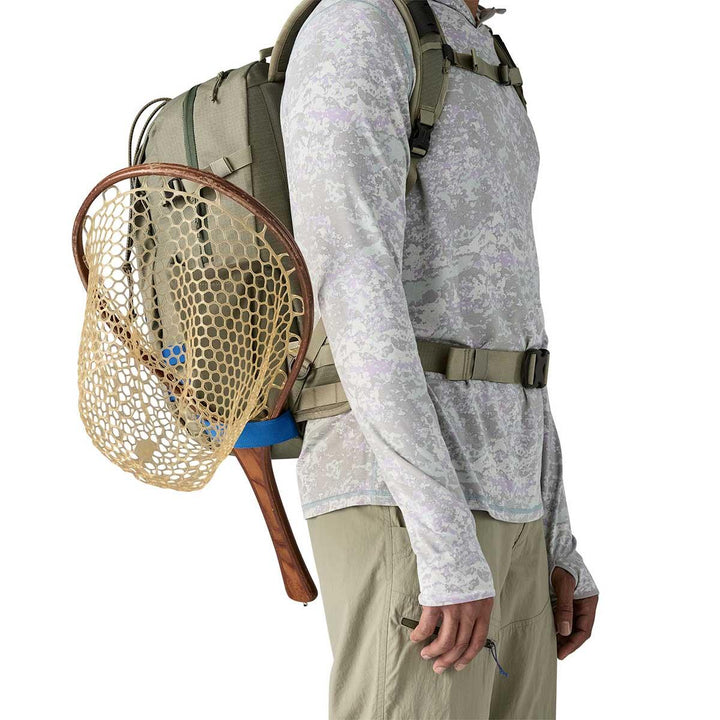 patagonia backpack gray Refugio Daypack 26L Hill's Dry Goods including a pair of shoes Black Hole Pack 25L
