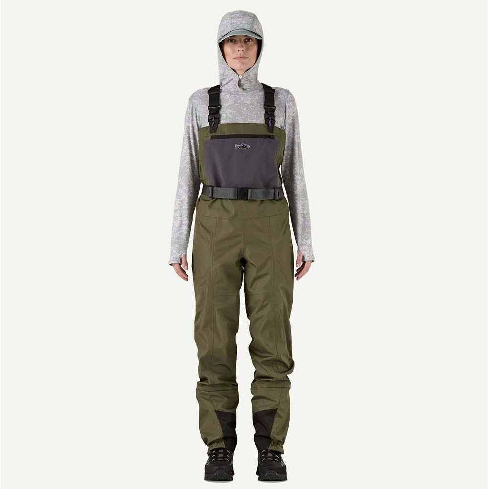 Patagonia Swiftcurrent Traverse Waders Women's in Basin Green