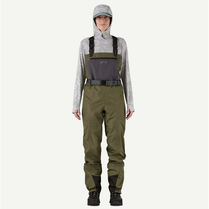 Patagonia Swiftcurrent Traverse Waders Women's in Basin Green