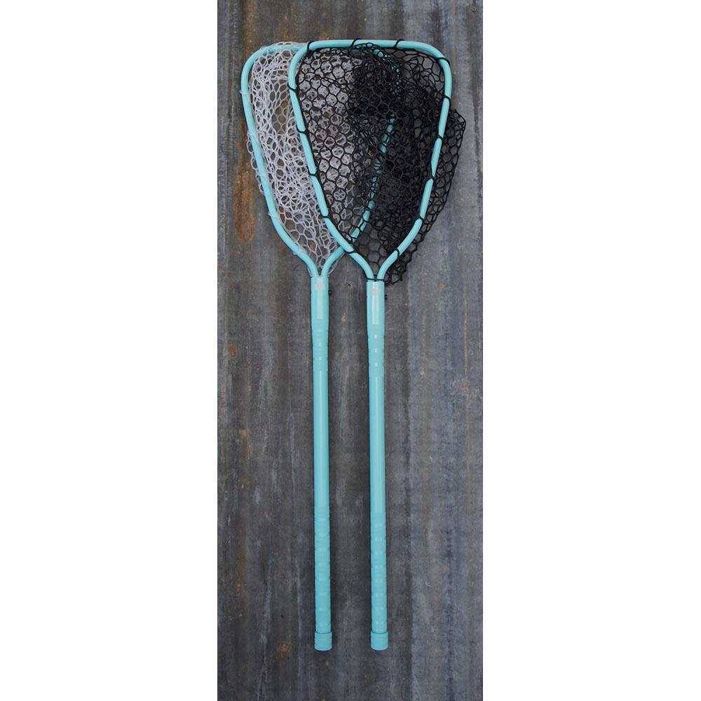 Rising Cerakote Brookie XL Net 24" Handle in Miami Teal