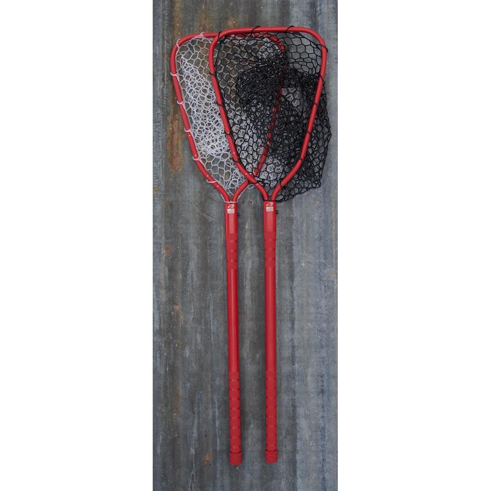 Rising Cerakote Brookie XL Net 24" Handle in Racing Red