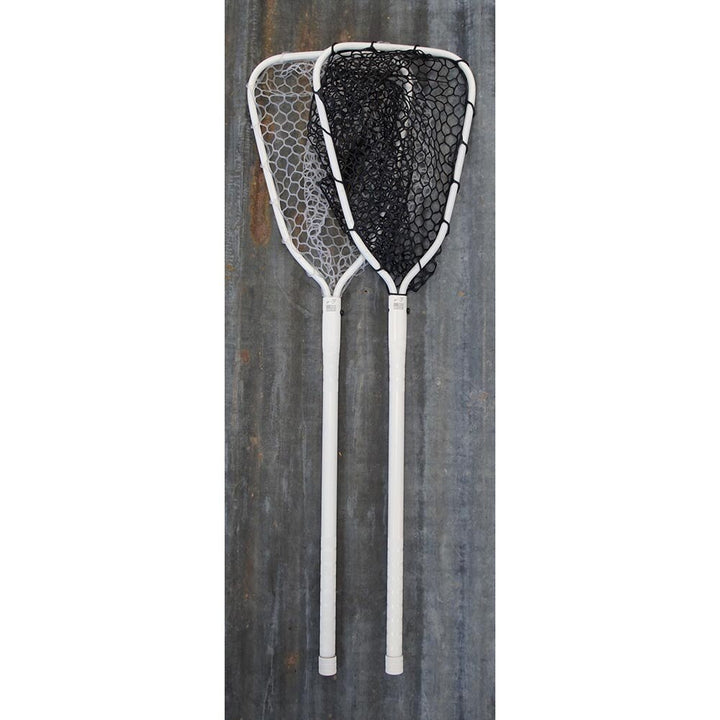 Rising Cerakote Brookie XL Net 24" Handle in Winter White