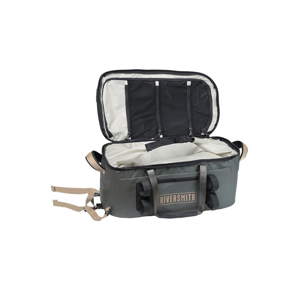 Riversmith Convoy Duffel 70L in Shadow Kelp
