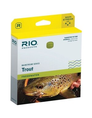 Rio Mainstream Trout Freshwater Fly Line in Lemon Green