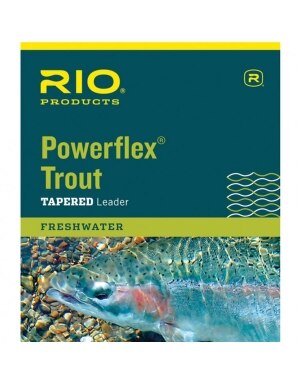 Rio Powerflex Trout Knotless Leader in One Color