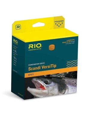 Rio Scandi Short Versitip Fly Line in Strawberry and Orange