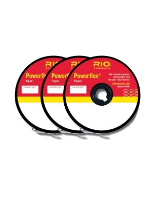 Rio Powerflex Tippet 3 Pack in One Color