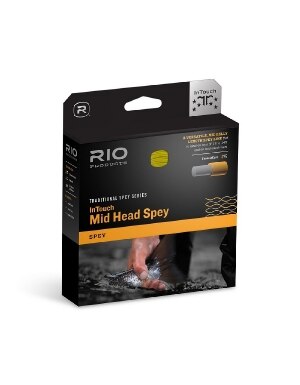 Rio InTouch Mid Head Spey Line in Green and Orange