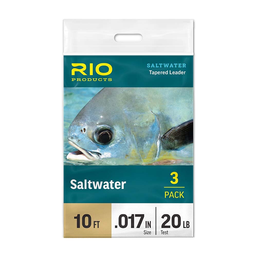 Rio Saltwater Leader 3 Pack in One Color