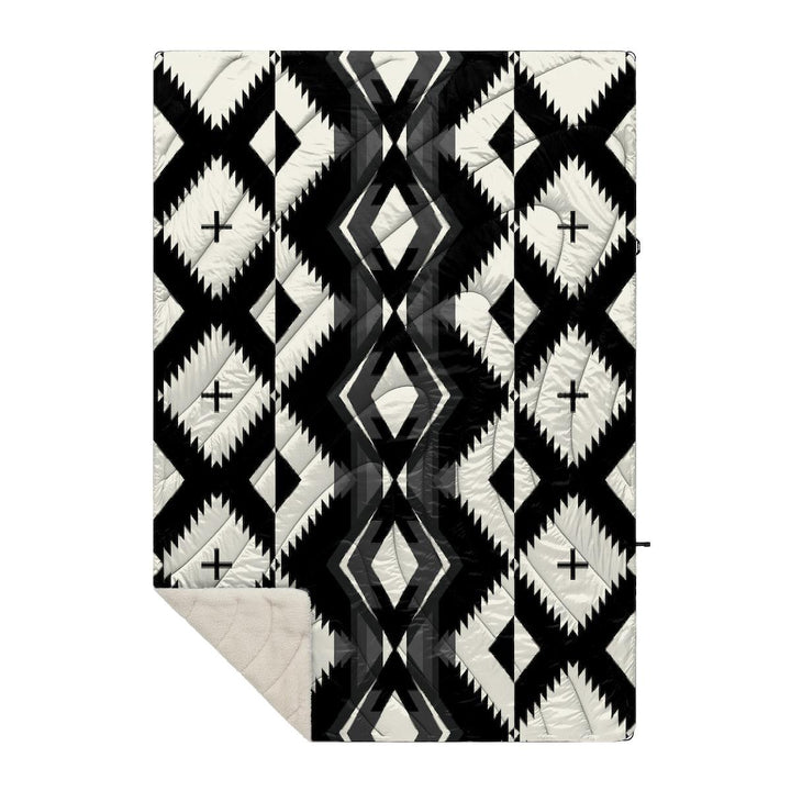 Rumpl Sherpa Puffy Blanket in Woven Daydream