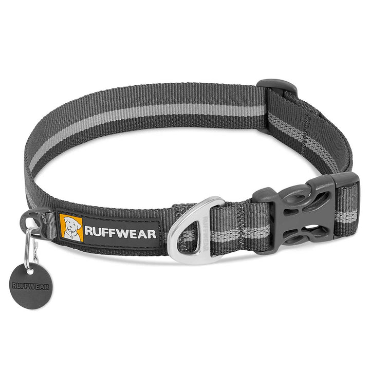 Ruffwear Crag Dog Collar in Granite Grey