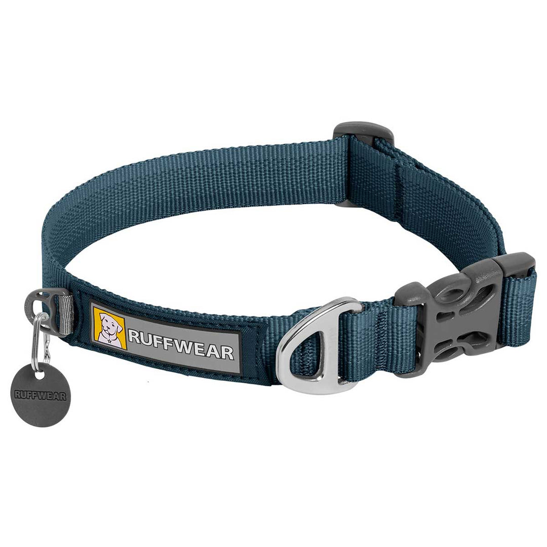Ruffwear Front Range Dog Collar in Blue Moon