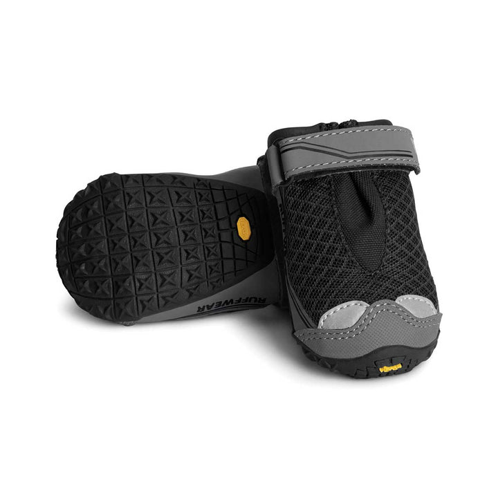 Ruffwear Grip Trex Dog Boot Pairs in Obsidian Black