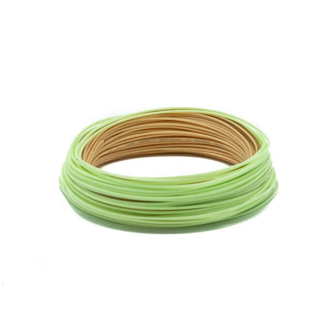 Scientific Anglers Amplitude Smooth Double Taper Fly Line in Green Leather Buckskin