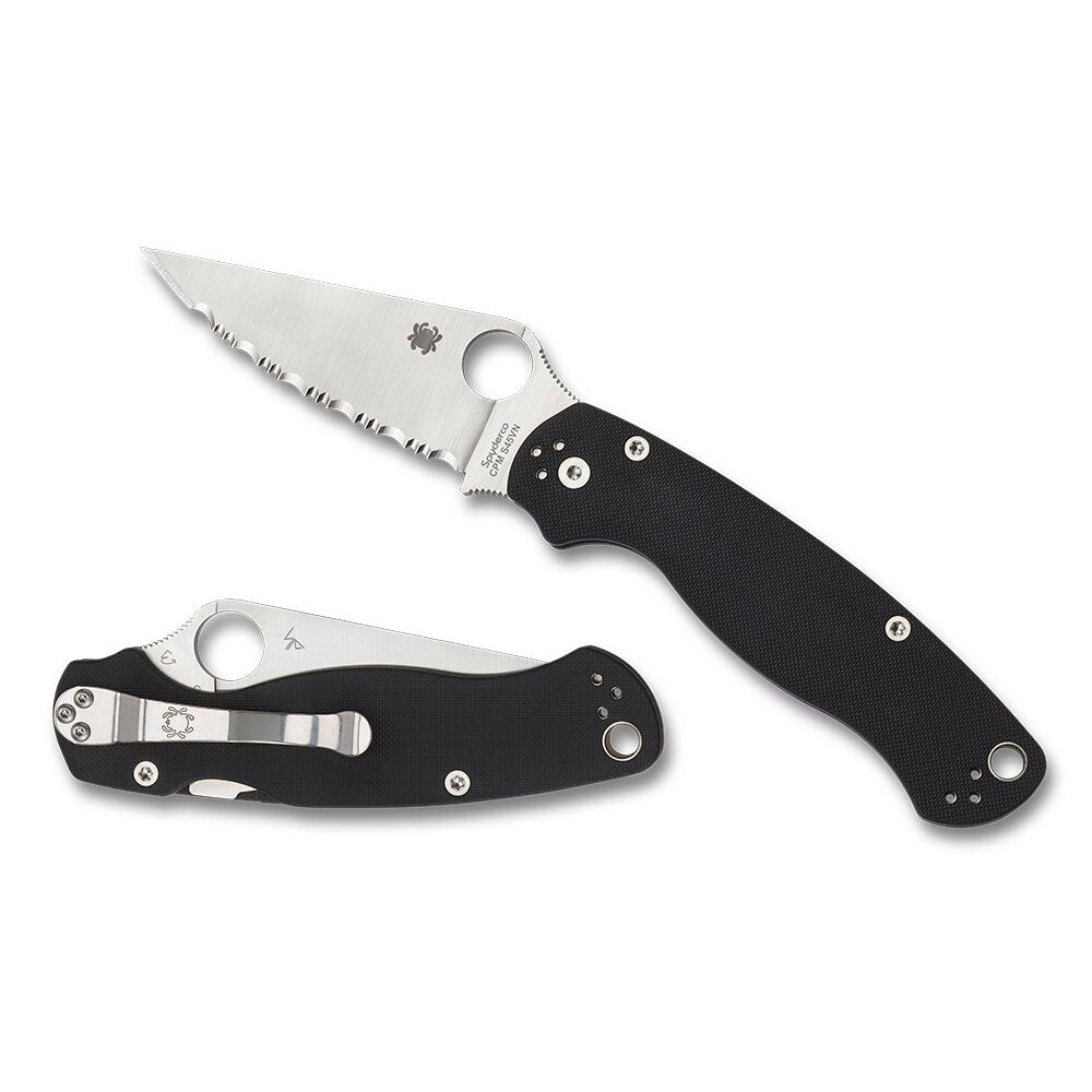 Spyderco Para Military 2 Knife in Black